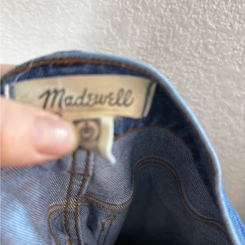 Madewell Mid Rise Stove Pipe Straight Leg Denim Jeans Women’s 28 Casual Staple - Picture 6 of 8